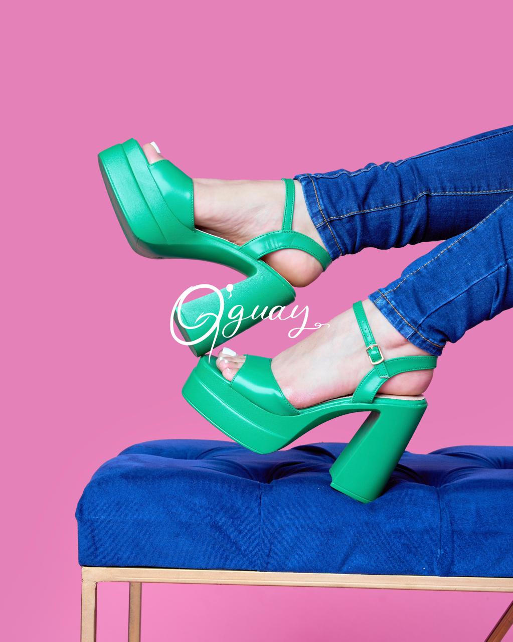 Sandalias de Tacon Grueso