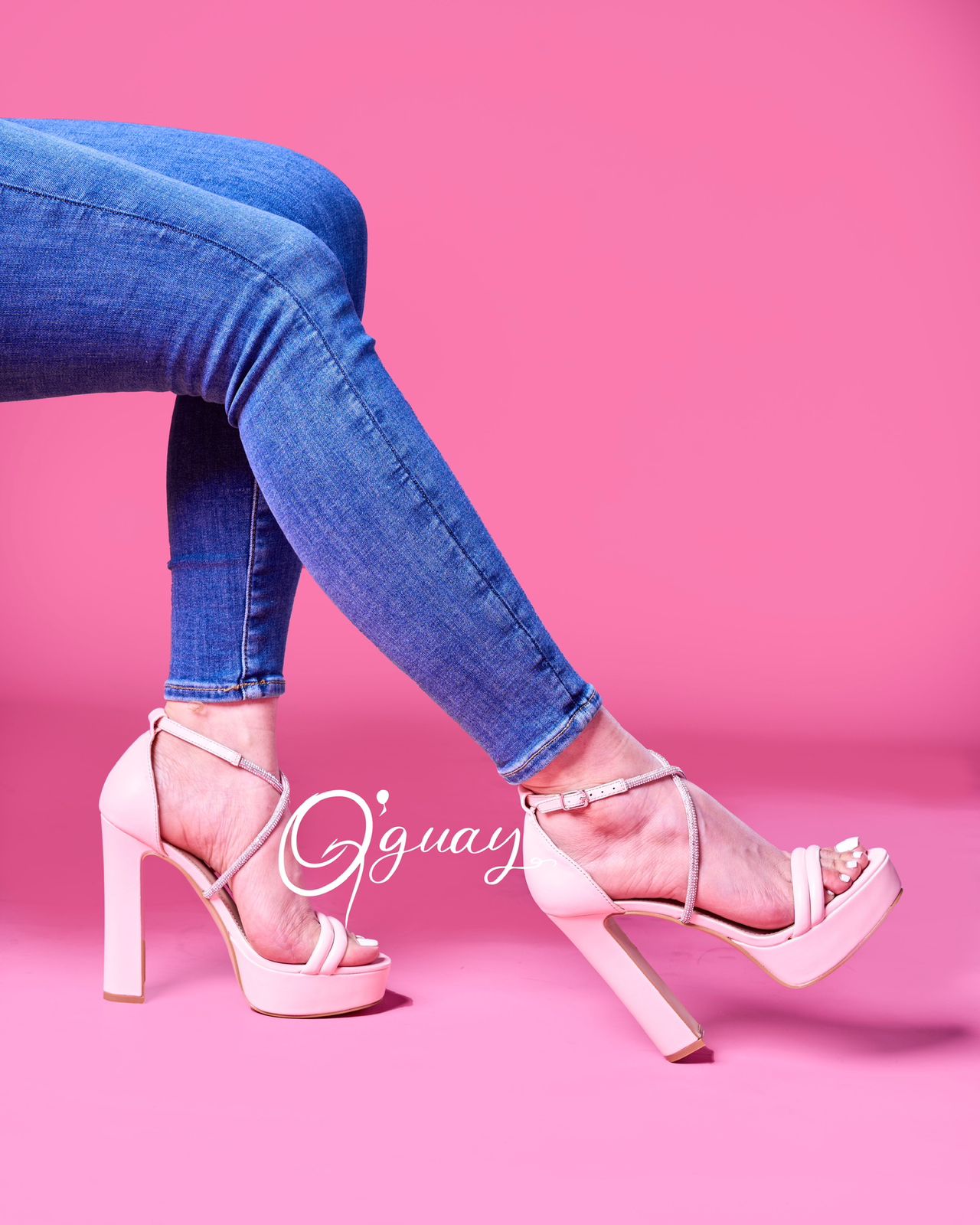 Sandalias JENNIFER Con Brillos