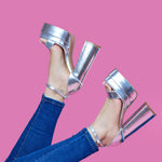 Sandalias KIM En Plateado