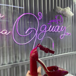 Sandalias KIM de Punta en Charol en ROJO