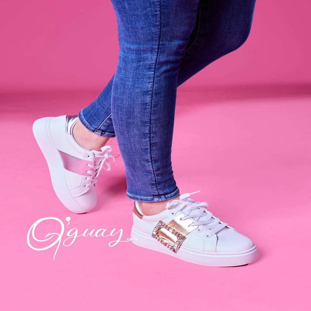 Deportivos con Hebilla en piedras