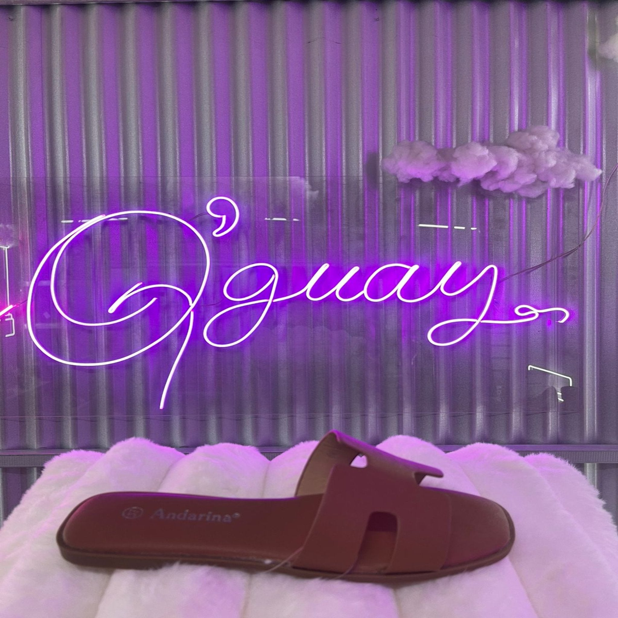 Chalas Estilo Hermes en Marron