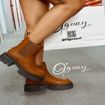 Botas CON CIERRE ALEJANDRA EN MARRON