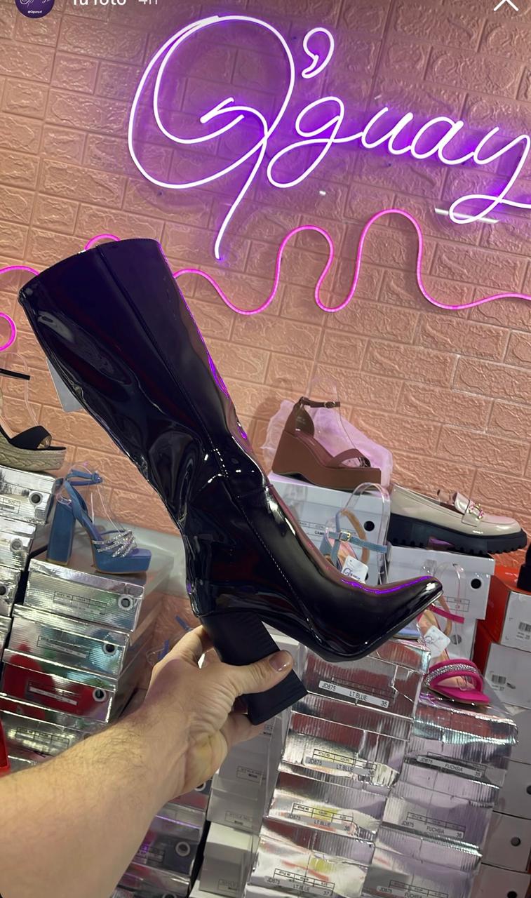 Botas Anita en Charol