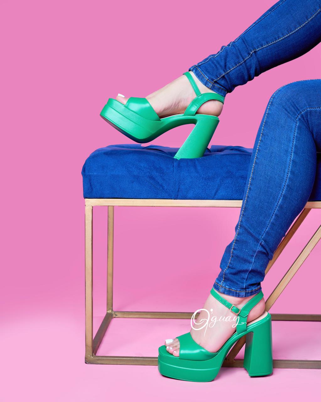 Sandalias de Tacon Grueso