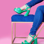 Sandalias de Tacon Grueso