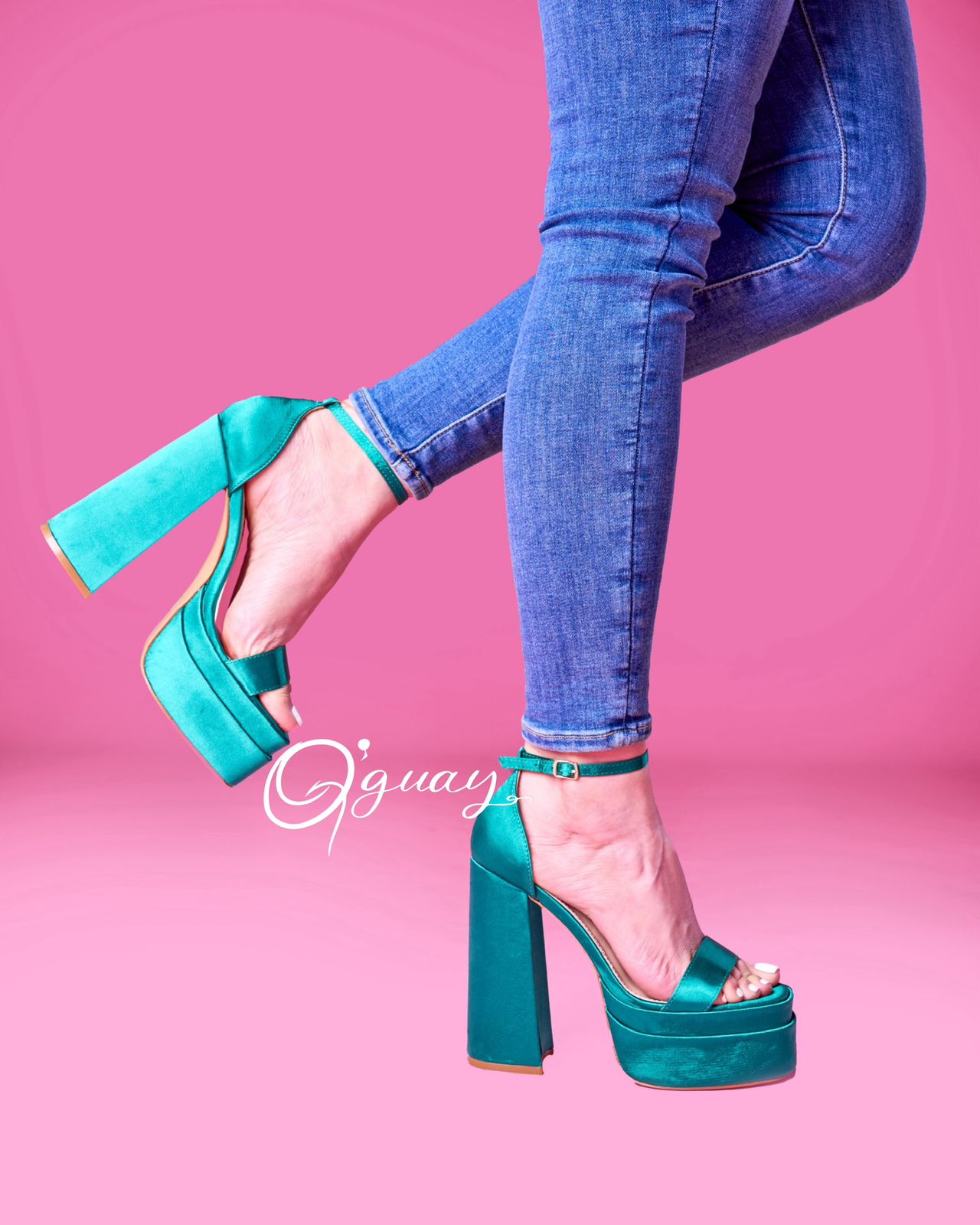 Sandalias KIM Satinadas