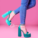 Sandalias KIM Satinadas