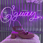 Estiletos Mary Jane EN BEIGE