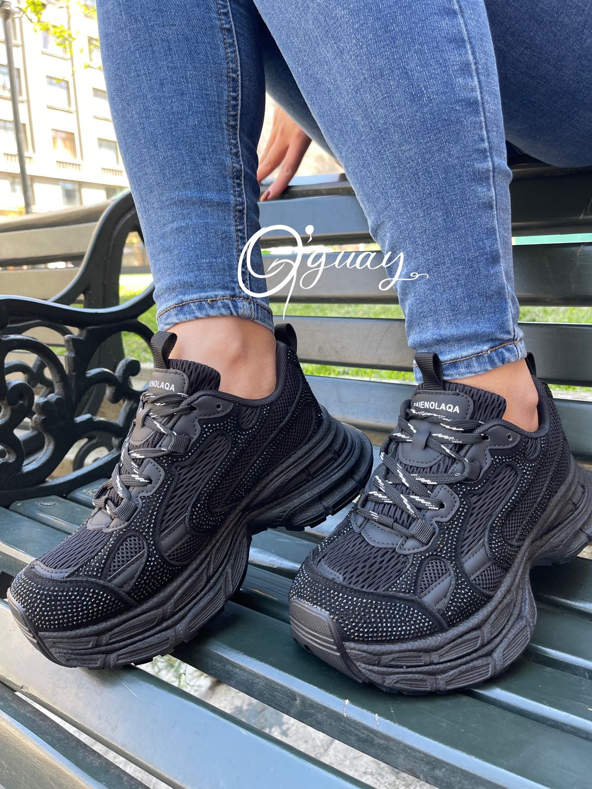 Deportivos Estilo Balenciaga con BRILLOS