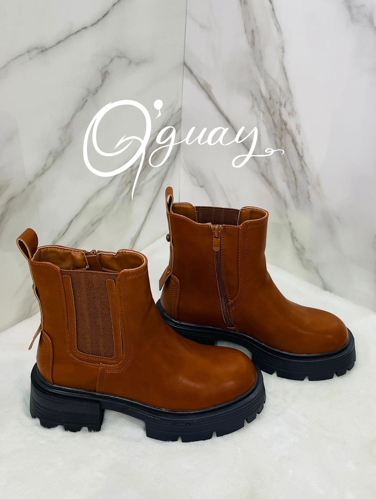 Botas CON CIERRE ALEJANDRA EN MARRON