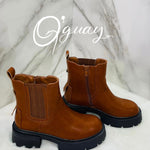 Botas CON CIERRE ALEJANDRA EN MARRON