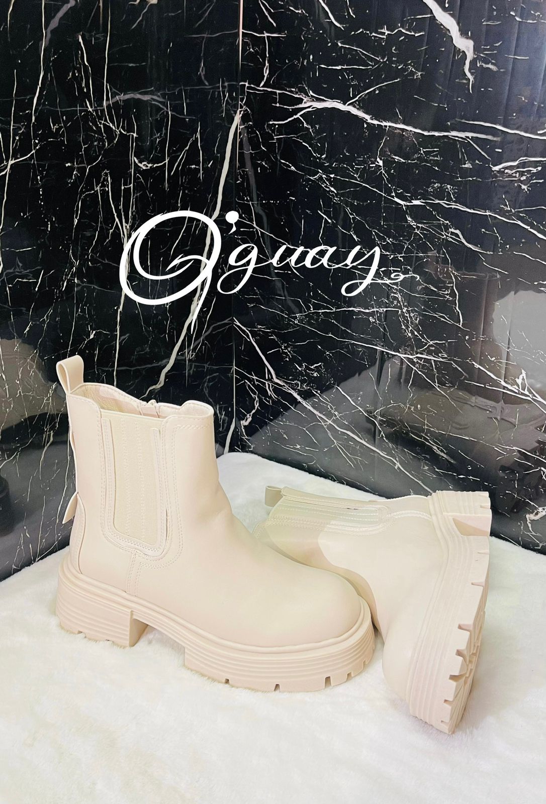 Botas CON CIERRE ALEJANDRA EN Beige